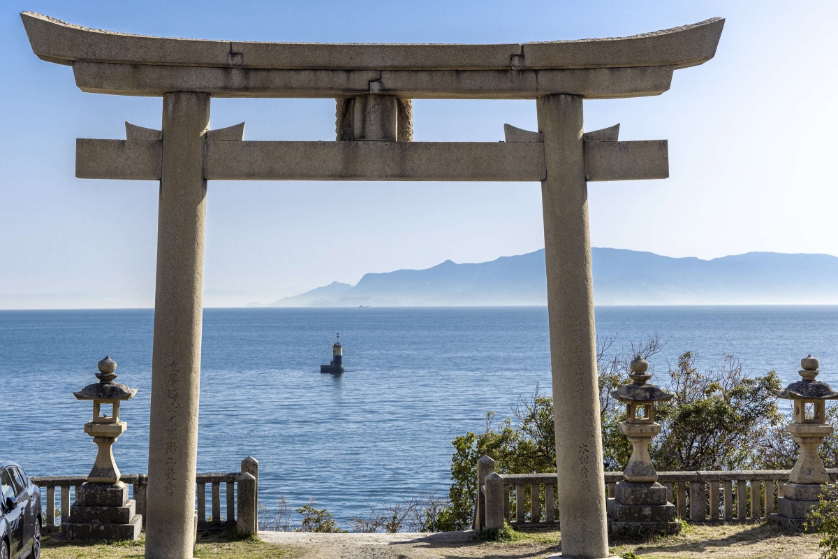 （アマミテラス）伊和都比売神社鳥居